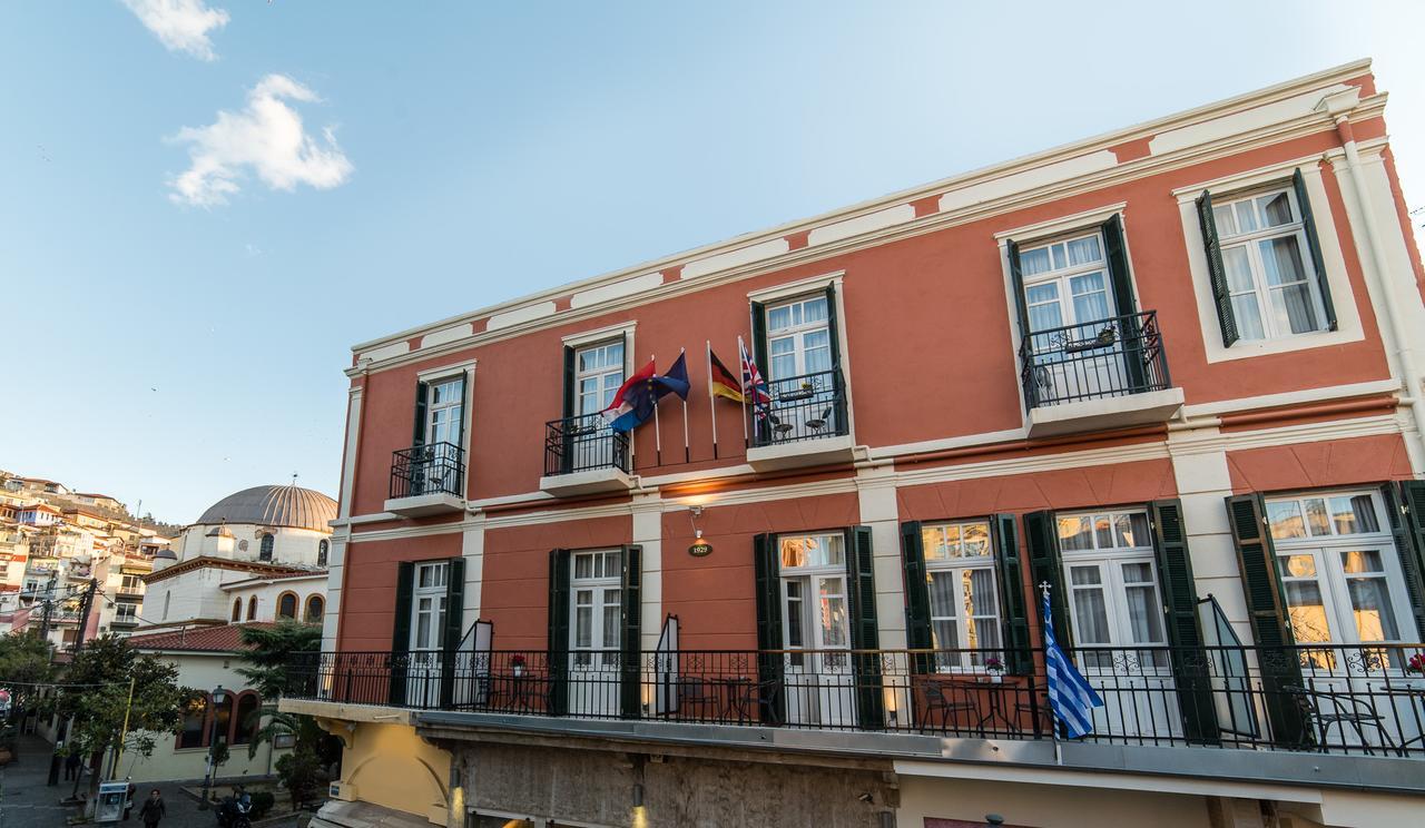 Old Town Inn Kavala Exterior foto